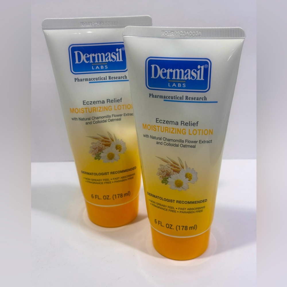 Dermasil Labs Eczema Relief Moisturizing Lotion 6 oz. - 2 pack